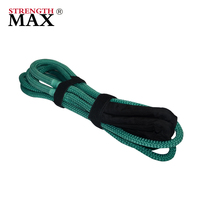 JINLI Corde de récupération cinétique double tressée 100% Nylon66, corde de remorquage tout-terrain robuste pour 4x4 Jeep Truck
