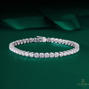 5.932 Carat Round Diamond Tennis <b>Bracelet</b> F Color VS VVS Clarity Solid Gold 9k 10k 14k 18k Fine Jewelry Premium Wedding Gift - Product Image 1