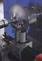 Machine de tournage CNC automatique compacte pour ventilateurs et ustensiles en aluminium/cuivre/acier/acier inoxydable 220V 5.5kW