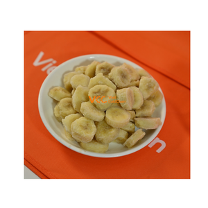 IQF Frozen Banana <b>Dices</b> Chunks Cavendish | Sweet White Fruit Cubes for Baby Food and Baking Mix - Product Image 1