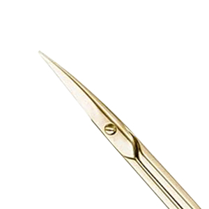 Ciseaux à cuticules en gros avec logo personnalisé, en acier inoxydable durable, à pointe extra fine et extra tranchante, ciseaux courbés, outil de soin des ongles et de beauté - Product Image 3