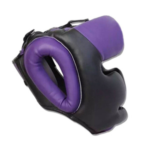 หมวกป้องกันศีรษะสำหรับฝึกซ้อมและต่อสู้ระดับมืออาชีพ ดีไซน์คุณภาพสูง หนังพรีเมียม ปรับแต่งได้ ราคาขายส่ง RTS รุ่น AI-HG-32 - Product Image 2