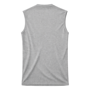 Kappa Alpha Psi The Nupes Chemise sans manches DriFit gris chiné, vêtement de fraternité grecque avec coupe athlétique et évacuation de l'humidité - Product Image 5