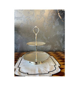 Support à gâteau en métal durable pour le transport des gâteaux de mariage avec étui rembourré et structure renforcée - Product Image 4