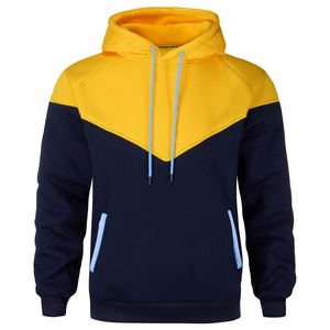 Sudaderas con Capucha para Hombre, Tallas Grandes, Forradas de Felpa, Color Sólido, Bordado en Contraste, Alta Calidad, Otoño Invierno, Estilo Casual Urbano - Product Image 2