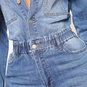 Nouveau style de pantalon en jean pour femme, usage extérieur, meilleure qualité, couleur unie, prix abordable - Product Image 3