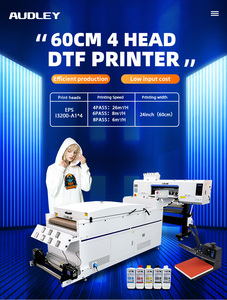 4 i3200 dtf T-Shirt máy in A2 máy truyền nhiệt với 600mm Shaker Máy sấy Mực Trắng Điều kiện Mới 4 in Kích thước - Product Image 6