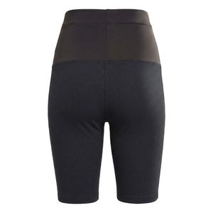 Ladies High Waisted Ribbed Biker <b>Shorts</b> <b>Stretch</b> Sports & Workout <b>Shorts</b> Private Label Available - Product Image 2