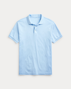 Camiseta Polo Azul Cielo Personalizada, 100% Algodón, Unisex, Manga Corta, para Golf, Uniforme Casual, con Logotipo Bordado, OEM, ODM - Product Image 1