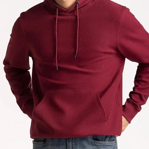 Sajjawal Zipper-Up Regular Fit 100% Cotton Fleece Heavyweight Solid Breathable Eco-Friendly <b>Waterproof</b> Windproof Winter Hoodie - Product Image 5