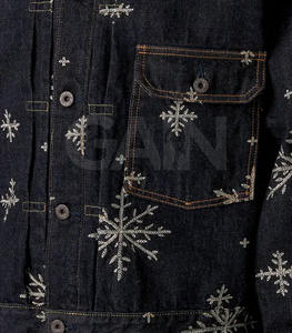 ผลิตจากวัสดุคุณภาพสูง ระบายอากาศได้ดี เสื้อแจ็คเก็ตยีนส์ผู้ชาย ขายดีที่สุด เสื้อแจ็คเก็ตยีนส์ฤดูหนาวสำหรับผู้ชาย - Product Image 6