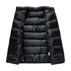 เสื้อแจ็คเก็ตพัฟเฟอร์แบบสั่งทำพิเศษสำหรับผู้ชาย ฤดูหนาว แบบไม่มีแขน ซิปแบบรูดขึ้น ลงได้ เสื้อกั๊กพัฟเฟอร์แบบกันน้ำสำหรับทุกเพศ ซิปแบบควิลท์ - Product Image 2