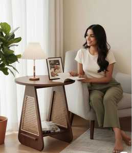 Eco Friendly Wooden <b>Coffee</b> <b>Table</b> Handmade From Sustainable Solid Wood For Stylish Living Room Interiors - Product Image 6