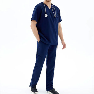 Tenue médicale homme sur mesure, légère et respirante, directement de l'usine, pour médecins, vente en gros - Product Image 1