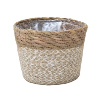 Maceta de Yute Multifuncional Personalizable de Calidad de Exportación, Precio Económico al por Mayor, Color Personalizado, Forma Personalizada, para Jardín, Bangladesh