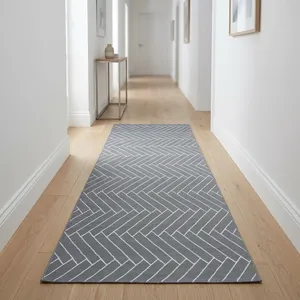 Alfombrillas de PVC para Patio, Diseño Escandinavo, Rayadas, Lavables, Aptas para Mascotas, Resistentes a la Humedad, para Oración y Ejercicio - Product Image 2