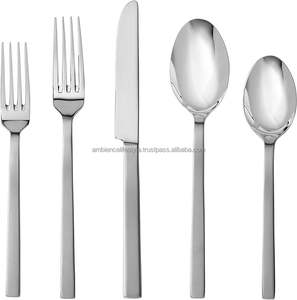 Couverts en métal de qualité supérieure de haute qualité, ensemble de couverts de mariage, cuillères de table multifonctionnelles à usage quotidien, dernière conception - Product Image 5