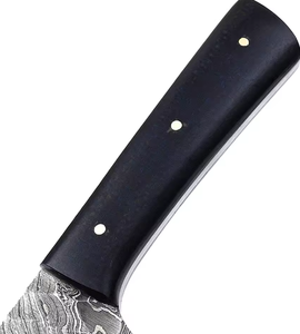 Couteau de Chef LEGACY BLADES en Acier Damas Forgé à la Main, Manche en Bois, Ambidextre, Compatible Lave-Vaisselle, Design Traditionnel, Lame Ultra-Tranchante - Product Image 4