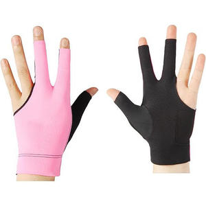Guante de Billar de 3 Dedos para Mano Izquierda, Duradero, con Doble Costura, para Snooker, Tamaños Populares para Hombres y Mujeres - Product Image 1