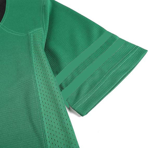 Camiseta Deportiva de Fútbol Americano Personalizada por Sublimación, Manga Corta, Cuello Redondo, Malla Transpirable, para Hombre, Verde, Invierno Plus - Product Image 3