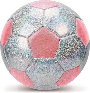 Modern Movements Premium Eco-Friendly <b>Mini</b> PVC Leather Soccer Ball Kids Toddlers Machine Stitched Foldable Rubber Bladder Match - Product Image 4