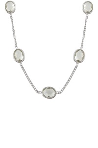 Collar de Amatista Verde en Plata de Ley 92.5 KLSS-40201 - Product Image 3