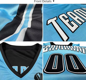 Maillot de basket-ball pour homme de haute qualité personnalisé, comprenant un nom et un numéro imprimés, taille plus, ensemble uniforme pour adultes, style antibactérien - Product Image 5