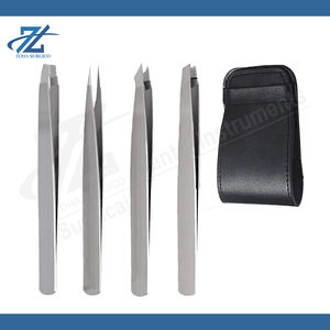 แหนบถอนขนคิ้ว Zoha Surgico คุณภาพสูง น้ำหนักเบา ทนทาน ปลายเฉียง ทำจากสแตนเลสสตีล สำหรับการกำจัดขนอย่างแม่นยำ - Product Image 5