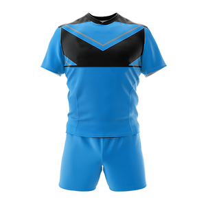 Uniforme de Rugby Sublimado Personalizado Profesional con Camiseta y Pantalones Cortos, Se Acepta Logotipo y Diseño del Club OEM - Product Image 1