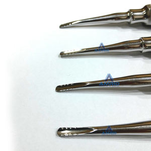 4 Élévateurs dentaires en acier inoxydable pour extraction de dents, outils chirurgicaux pour dentistes - Product Image 6