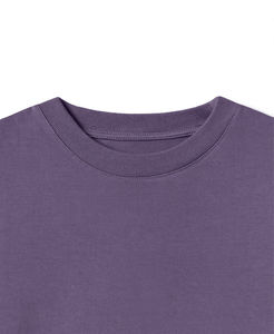 T-shirt en coton mélangé pour homme, col rond doux, manches courtes, décontracté, basique, coupe régulière, confortable pour tous les jours - Product Image 3