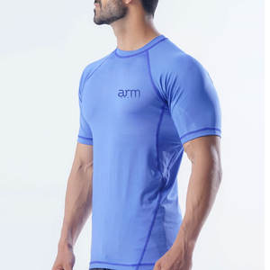 Nueva llegada de camisetas de gimnasio personalizadas para hombre, camisetas de gimnasio para hombre de la mejor calidad para venta en línea - Product Image 2