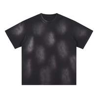 Neues Design Personalisierbares T-Shirt 100% Baumwolle Mikrofaser 2026 Einfarbiges Lässiges Herren-T-Shirt Oversize Acid Wash T-Shirt für Männer