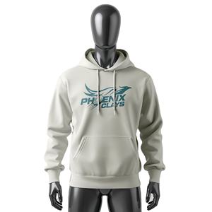 Manufacturers Premium Quality Cotton <b>Fleece</b> With Custom Logo <b>Black</b> Cotton Chenille Embroidery O-Neck Hoodie Sweatshirt For Men's - Product Image 1