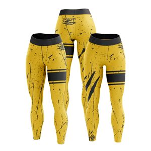 Leggings Deportivos de Cintura Alta para Mujer, Sublimados con Diseño Personalizado, Sin Costuras, de Spandex/Poliéster, con Efecto Push-Up, para Gimnasio y Yoga, MOQ Bajo - Product Image 4