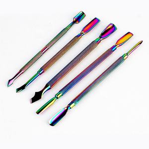 Professional 4Pcs Cuticle Pusher Set High quality Stainless <b>Steel</b> Cuticle Pusher Set with customization by Life Care Instruments - Product Image 4