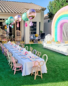 Location de chaises en rotin artisanales pour enfants pour mariages, fêtes d'anniversaire, événements, festivals et décoration élégante pour fêtes d'enfants - Product Image 4