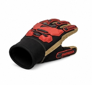 ถุงมือทำงานป้องกันการบาด MUBASHAR PRO GRIP INTERNATIONAL มาตรฐาน EN388/ANSI ระดับ 4 เคลือบไนไตรล์ที่ฝ่ามือ ระบายอากาศได้ดี สวมใส่สบาย - Product Image 2
