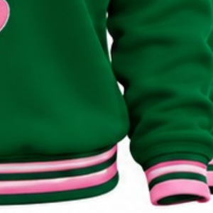 Green Women Casual Crewneck <b>Sweatshirt</b> Sisterhood Graphic <b>Heart</b> Design Knitted Rib Trim Long Sleeve Pullover Custom Fashion - Product Image 4
