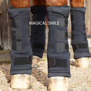 Protégez et soutenez les pattes de votre cheval avec des bandages et enveloppes de protection, idéaux pour les déplacements en écurie ou les soins après l'exercice. - Product Image 4