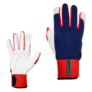 2026 Professional New Arrival Leather Baseball Batting <b>Gloves</b> Customized Logo Goat Leather Skin Hand Protection Batting <b>Gloves</b> - Product Image 2