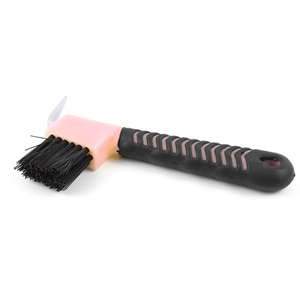 Limpiador de pezuñas de caballo con cepillo y raspador, muy resistente, para el cuidado y limpieza de pezuñas. - Product Image 6