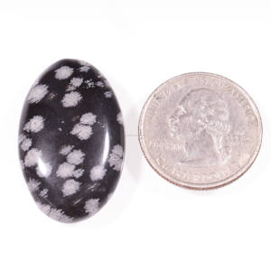 100% meilleure qualité naturel flocon de neige obsidienne plat mélange forme et taille Cabochon certifié pierre précieuse en vrac fait à la main faisant des bijoux - Product Image 2
