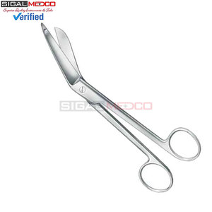 Tijeras para Vendajes de Acero Inoxidable de 7.5 Pulgadas, Clásicas para Primeros Auxilios, Perforaciones Corporales, Aplicación de Cintas y Apósitos, Resistentes al Óxido, Punta Redonda - Product Image 5