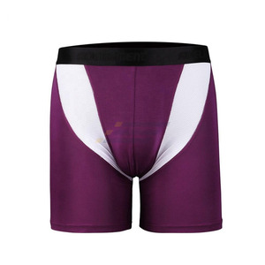 Shorts de compression pour hommes de qualité supérieure, motif uni, service OEM, design personnalisé, taille élastique respirante, nouvelle arrivée - Product Image 1