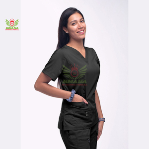 Meilleures ventes : Ensemble de blouses d'infirmière unisexe personnalisées, respirantes et extensibles, en Spandex médical, uniformes chirurgicaux d'hôpital, Needle - Product Image 3