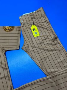 Sandiego Pinstripes Button <b>Down</b> Baseball Jersey Sandiego Baseball Pinstripes Full Length Baseball <b>Pant</b> Baseball Trouser - Product Image 2