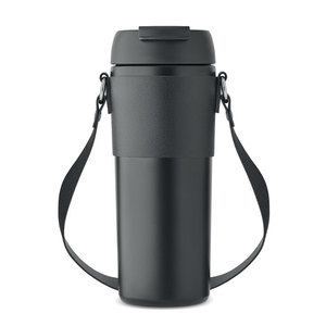 Aira 700 ml Thermos in acciaio inox Tumbler con cinturino per uso aziendale - Product Image 3