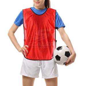 Chalecos de Entrenamiento de Fútbol de Malla Ligera de Primera Calidad, de Secado Rápido, para Hombres y Mujeres, Adecuados para el Uso Diario en Entrenamientos de Fútbol y Deportes - Product Image 3
