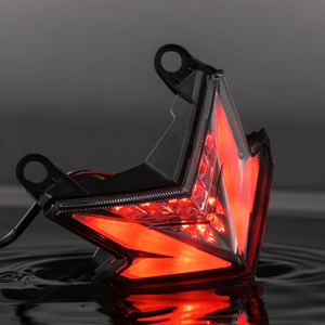 Feu arrière LED intégré avec clignotants pour moto ZX-6R ZX636 Z800 Z125 - Product Image 6